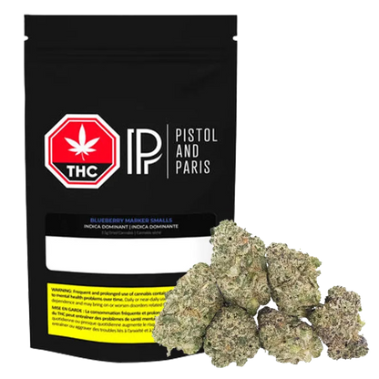 Pistol And Paris 3.5 g Blueberry Marker Smalls Flower