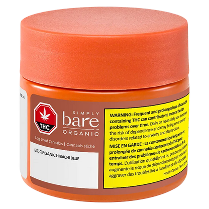 Simply Bare Organic 3.5 g Bc Organic Hibachi Blue Flower