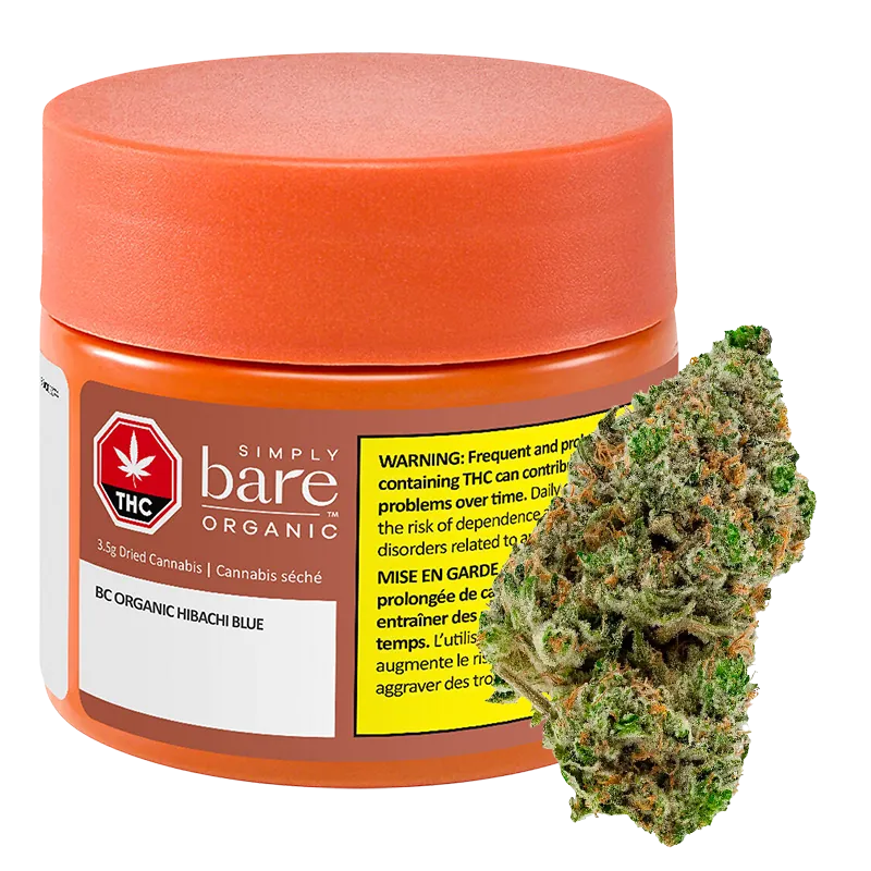 Simply Bare Organic 3.5 g Bc Organic Hibachi Blue Flower