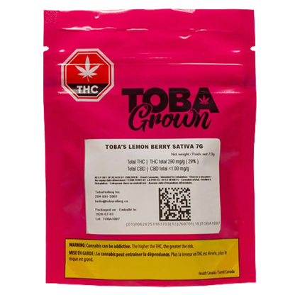 Tobagrown 7 g Tobas Lemon Berry Flower