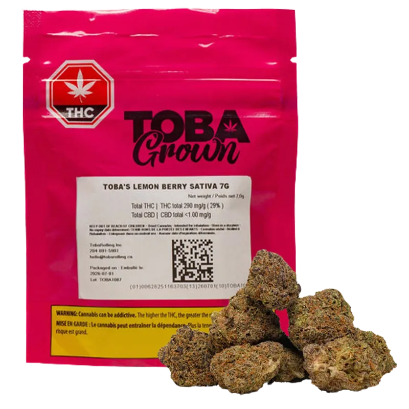 Tobagrown 7 g Tobas Lemon Berry Flower