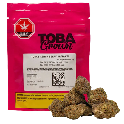 Tobagrown 7 g Tobas Lemon Berry Flower