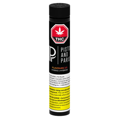 Pistol And Paris 1.5 g Flavours 2.0 Variety Pack PR 3 x 0.5 g Pre-Rolls