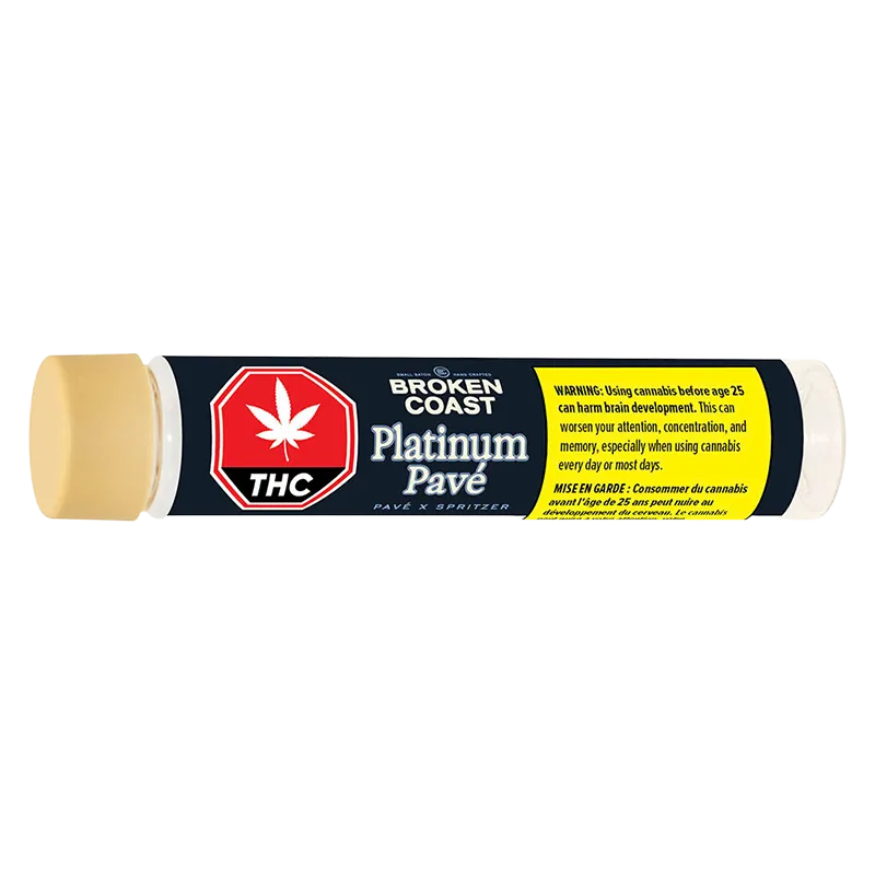 Broken Coast 2 g Platinum Pavé Blunt Pre-Rolls
