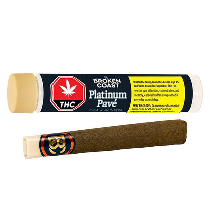 Broken Coast 2 g Platinum Pavé Blunt Pre-Rolls