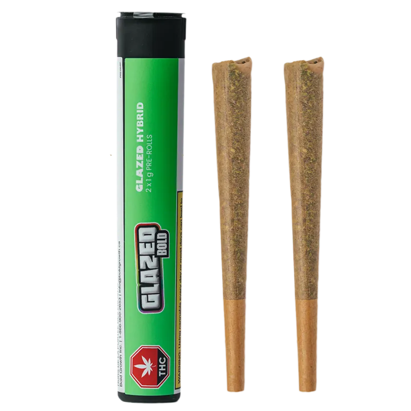 Bold Glazed 2 g Glazed PR 2 x 1 g Pre-Rolls