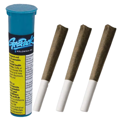 Gas Pack 1.5 g Pink Zkittlez PR 3 x 0.5 g Pre-Rolls