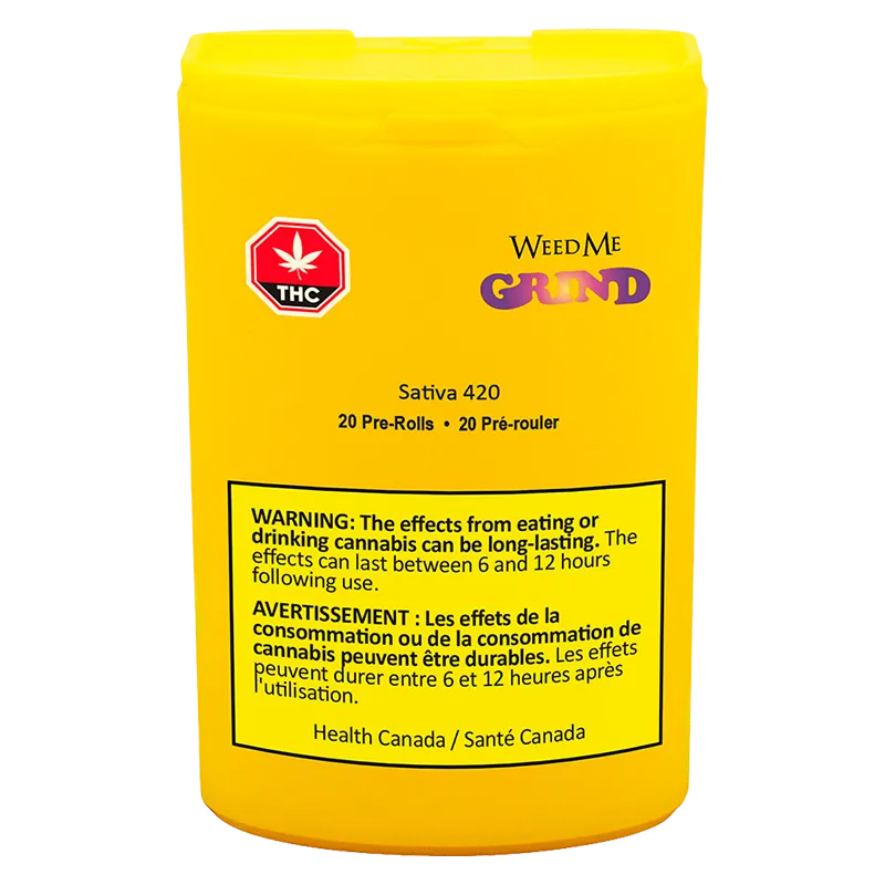 Weed Me Grind 7 g Sativa 420 PR 20 x 0.35 g Pre-Rolls