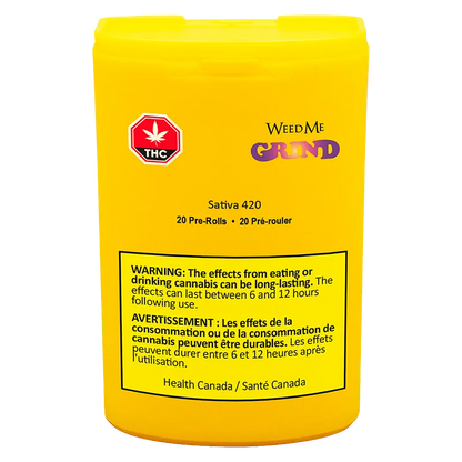 Weed Me Grind 7 g Sativa 420 PR 20 x 0.35 g Pre-Rolls