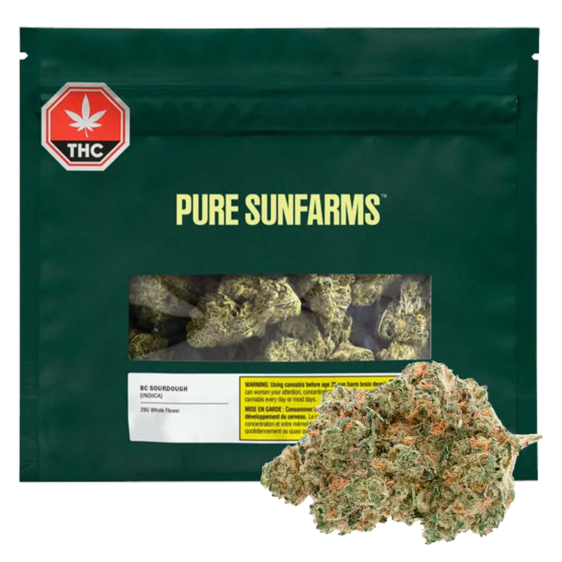 Pure Sunfarms 28 g BC Sourdough Flower
