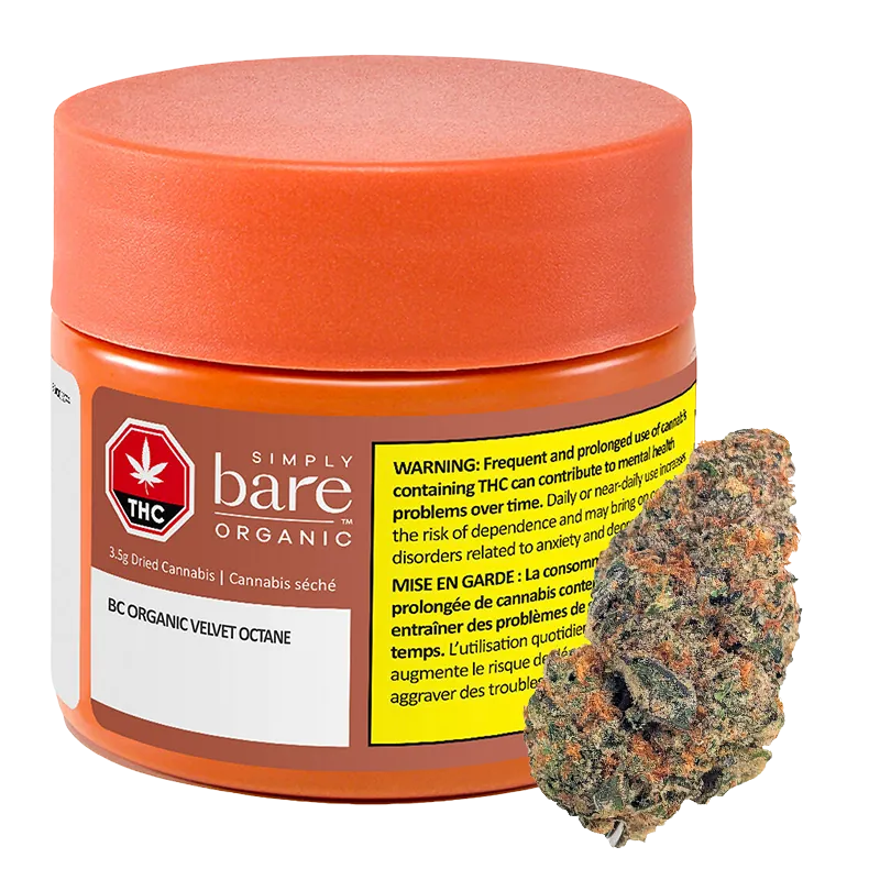 Simply Bare 3.5 g BC Organic Velvet Octane Flower