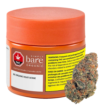 Simply Bare 3.5 g BC Organic Velvet Octane Flower