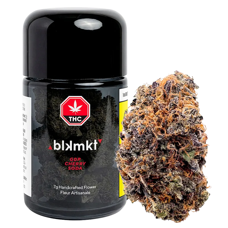 BLK MKT 7 g GDP Cherry Soda Flower
