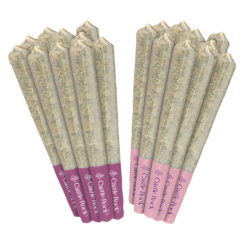 Castle Rock Farms 10 g 10+10 Craft Indica Variety Pack PR 20 x 0.5 g Pre-Rolls