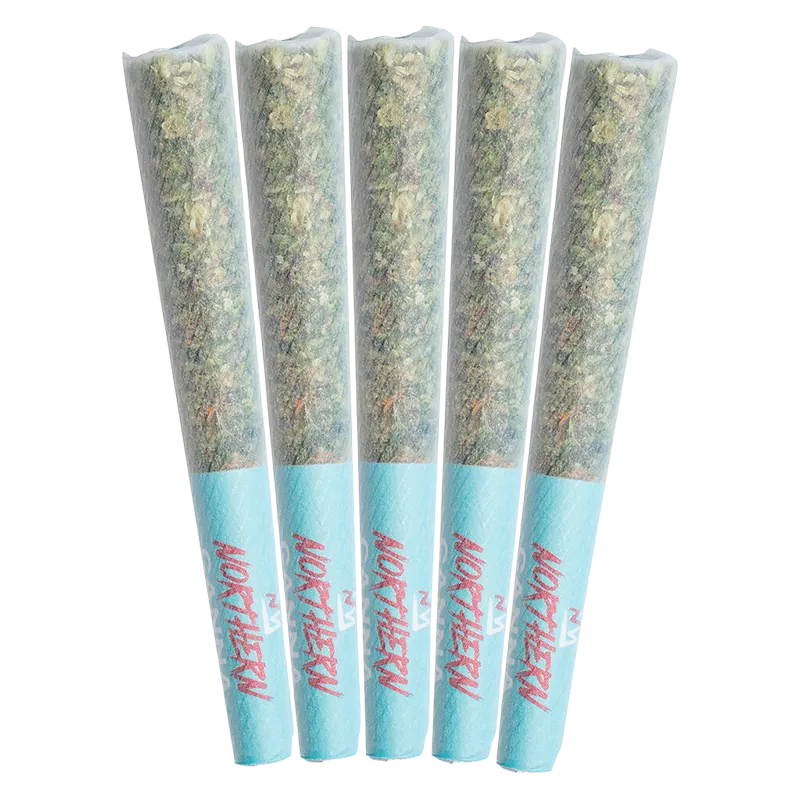 Northern Canna 2.5 g East Coast Animal PR 5 x 0.5 g Pre-Rolls