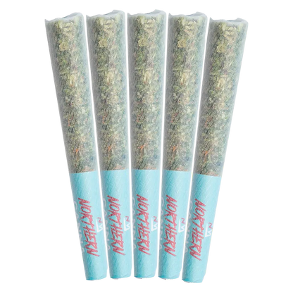 Northern Canna 2.5 g East Coast Animal PR 5 x 0.5 g Pre-Rolls