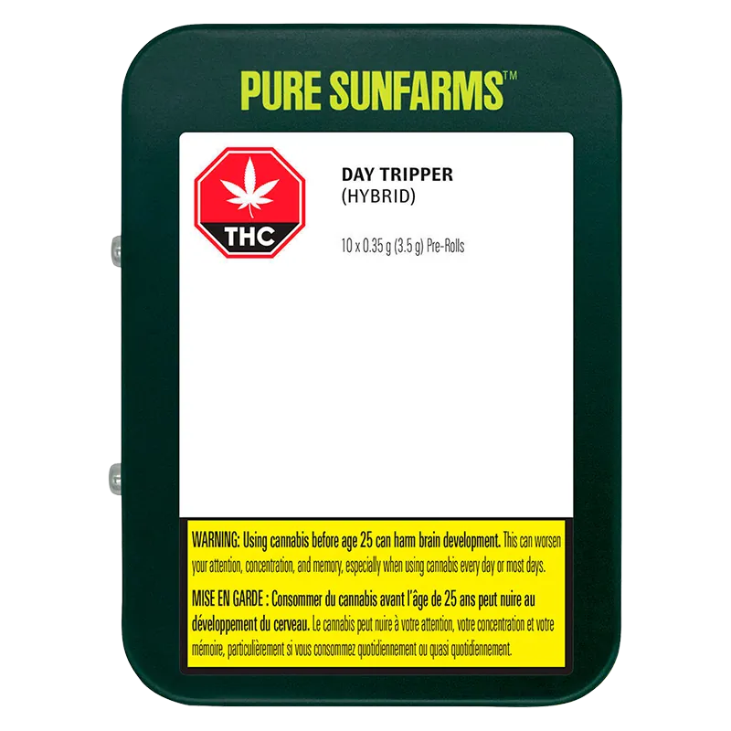 Pure Sunfarms 3.5 g Day Tripper PR 10 x 0.35 g Pre-Rolls