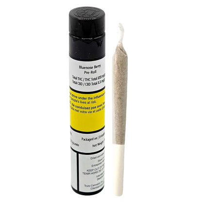 Truro Cannabis 0.5 g Bluenose Berry PR 1 x 0.5 g Pre-Rolls
