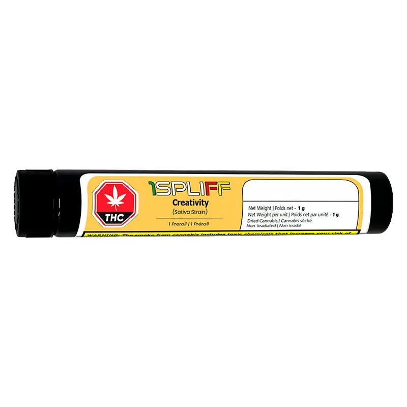 1Spliff 1 g Creativity PR 1 x 1 g Pre-Rolls