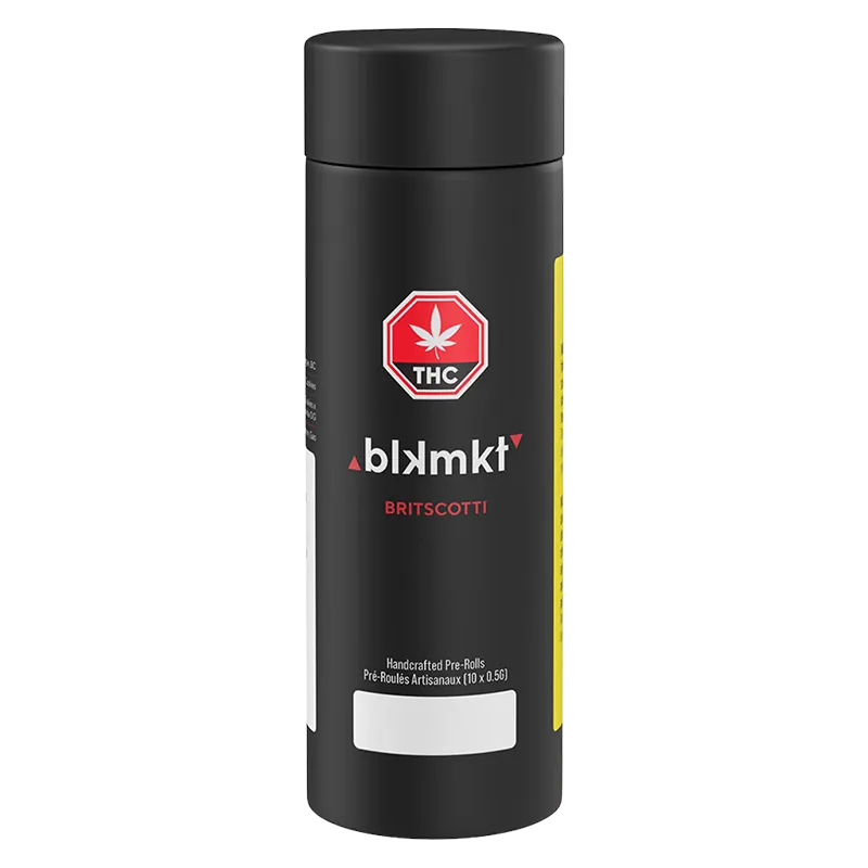 BLK MKT 5 g Britscotti PR 10 x 0.5 g Pre-Rolls