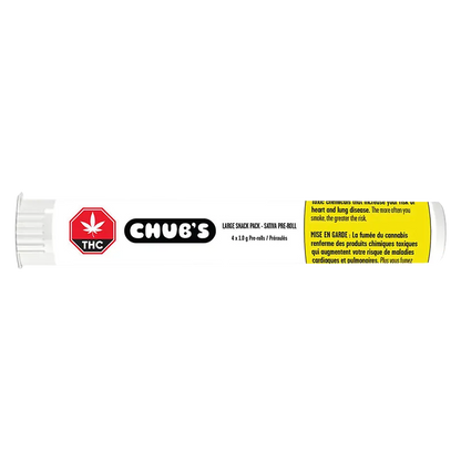 Chub's 4 g Large Snack Pack Sativa PR 4 x 1 g Pre-Rolls