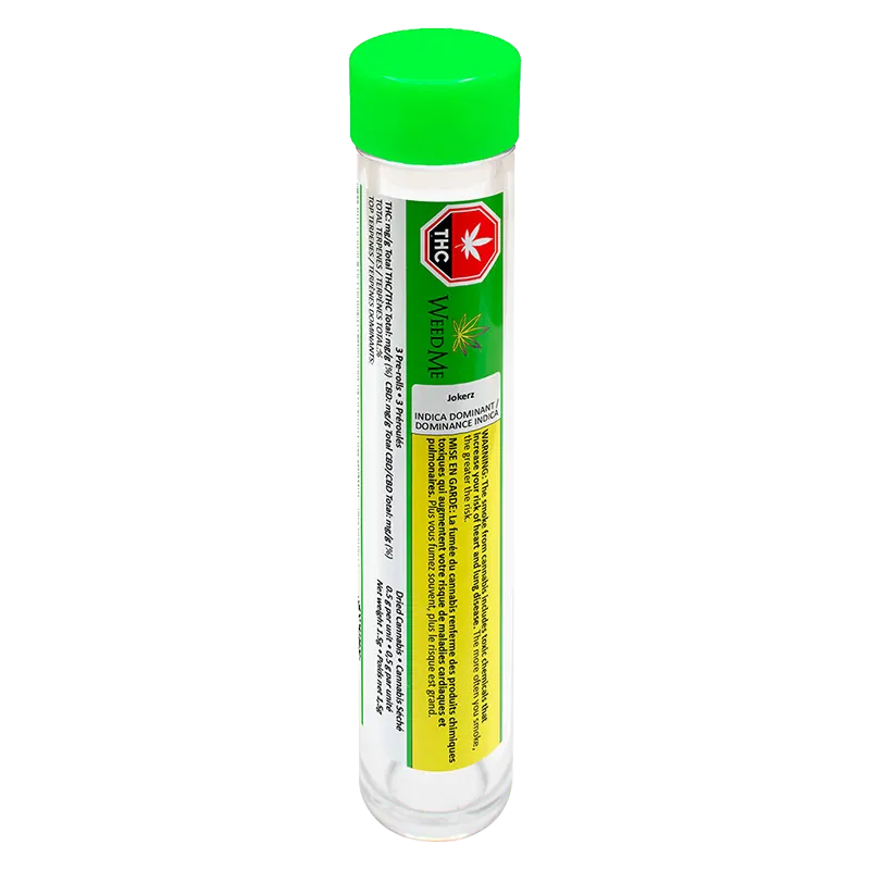 Weed Me 1.5 g Jokerz PR 3 x 0.5 g Pre-Rolls
