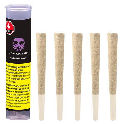 Dom Jackson 2.5 g Jackson 5 Variety Pack PR 5 x 0.5 g Pre-Rolls