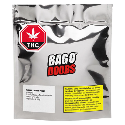 Big Bag O' Buds 7.5 g Purple Cherry Punch PR 10 x 0.75 g Pre-Rolls