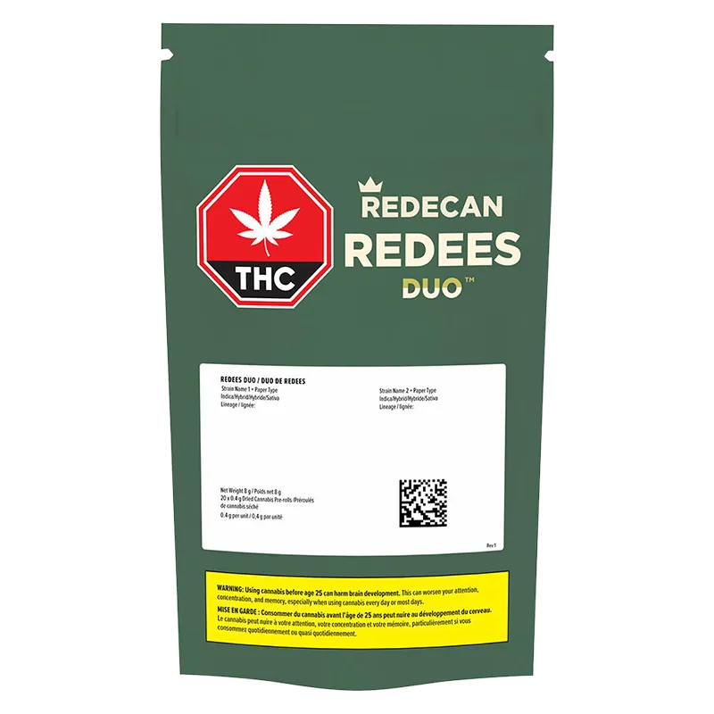 Redecan 8 g Redees Duo PR 20 x 0.4 g Pre-Rolls