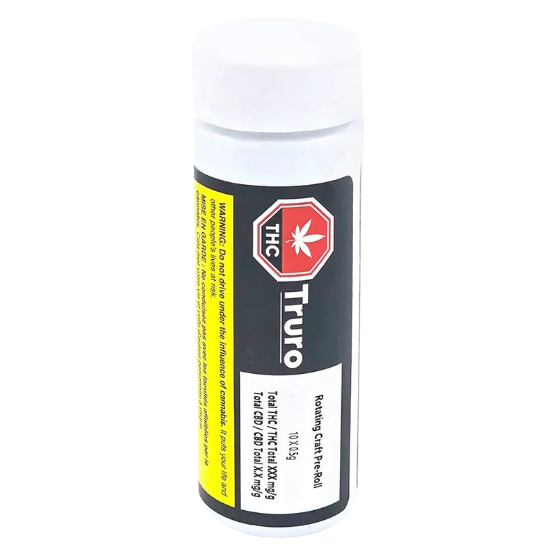 Truro 5 g Rotating Craft PR 10 x 0.5 g Pre-Rolls