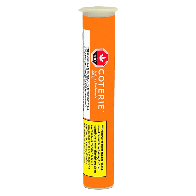 Coterie 2 g Jealousy Pie PR 4 x 0.5 g Pre-Rolls
