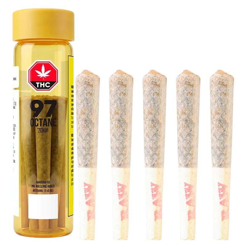 Tenzo 2.5 g 97 Octane PR 5 x 0.5 g Pre-Rolls