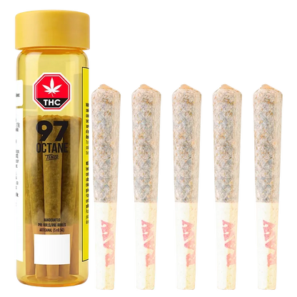 Tenzo 2.5 g 97 Octane PR 5 x 0.5 g Pre-Rolls