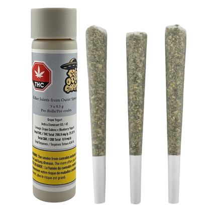 Far Out Crops 1.5 g Killer Joints from Outer Space PR 3 x 0.5 g Pre-Rolls