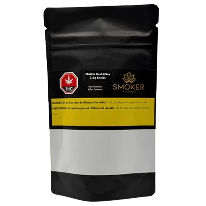 Smoker Farms 3.5 g Master Kush Ultra Smalls Flower