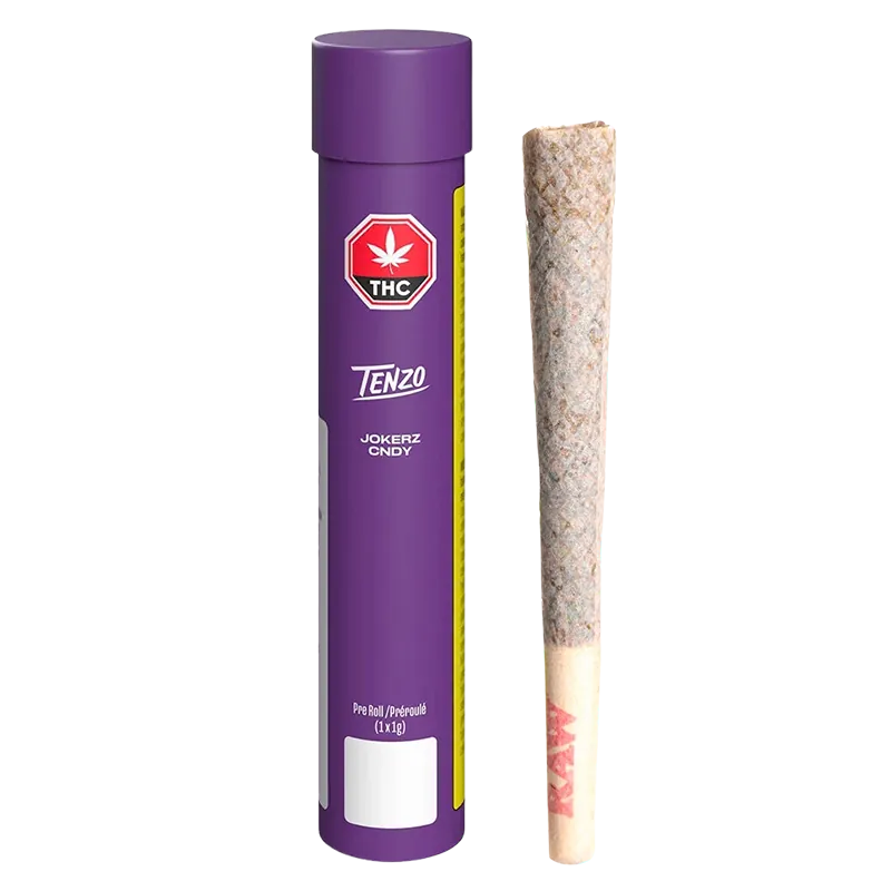 Tenzo 1 g Jokerz Cndy PR 1 x 1 g Pre-Rolls