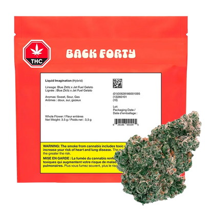 Back Forty 3.5 g Liquid Imagination Flower