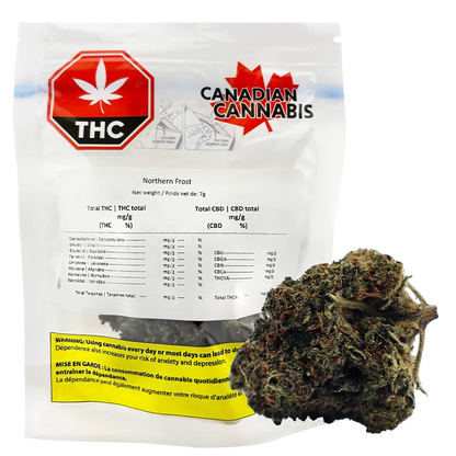 Canadian Cannabis 7 g Northern Frost Flower