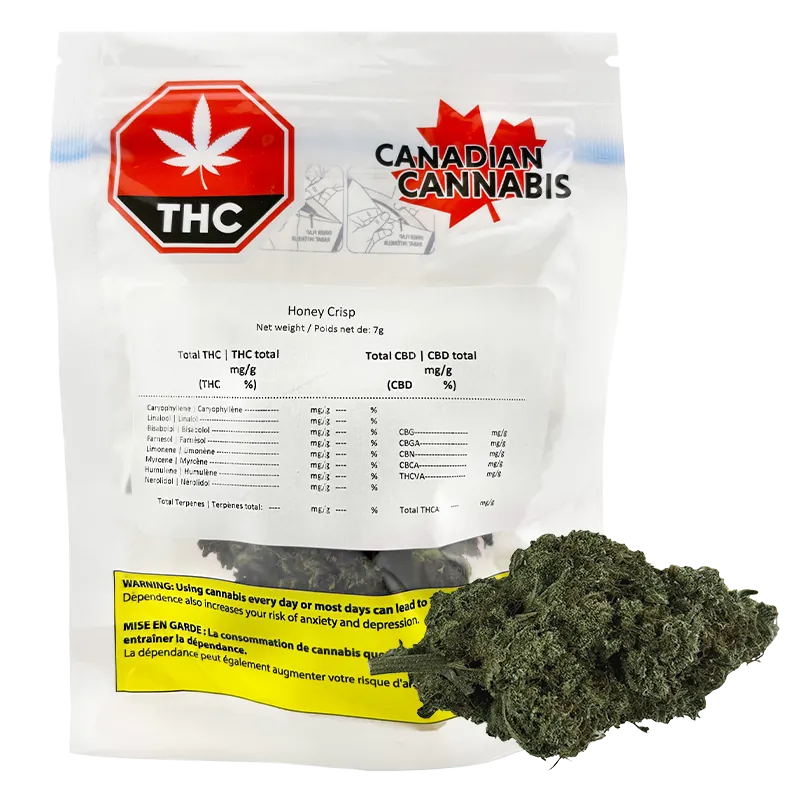 Canadian Cannabis 7 g Honey Crisp Flower