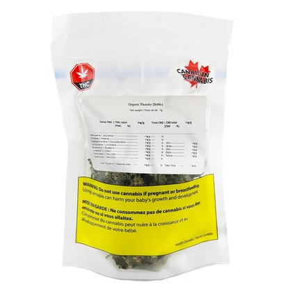 Canadian Cannabis 7 g Organic Thunder Zkittlez Flower