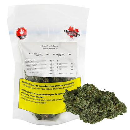 Canadian Cannabis 7 g Organic Thunder Zkittlez Flower