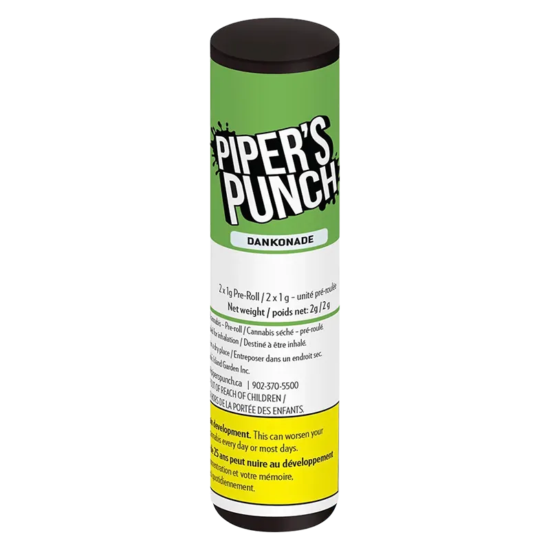 Piper's Punch 2 g Dankonade PR 2 x 1 g Pre-Rolls