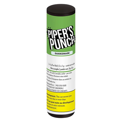 Piper's Punch 2 g Dankonade PR 2 x 1 g Pre-Rolls