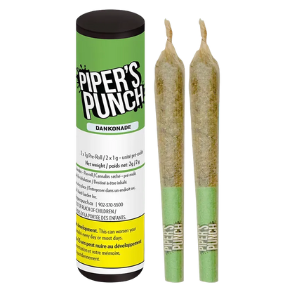 Piper's Punch 2 g Dankonade PR 2 x 1 g Pre-Rolls