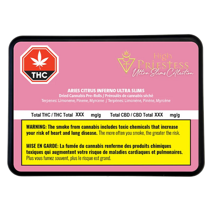 High Priestess 4 g Aries Citrus Inferno PR 10 x 0.4 g Pre-Rolls