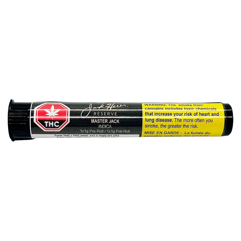 Jack Herer 1 g Master Jack PR 1 x 1 g Pre-Rolls