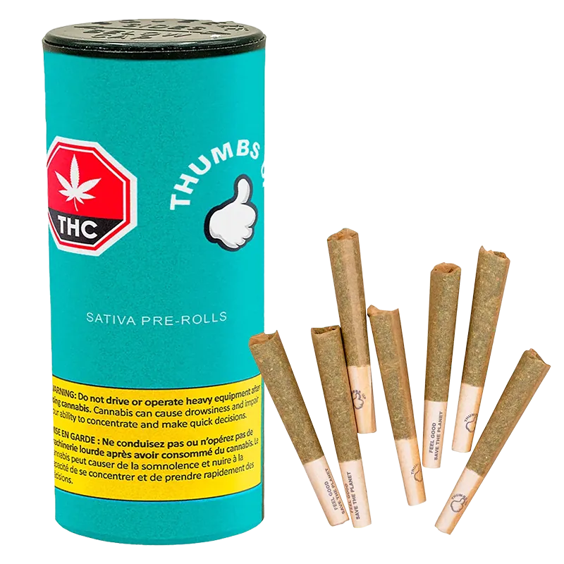 Thumbs Up 3.5 g Sativa PR 7 x 0.5 g Pre-Rolls