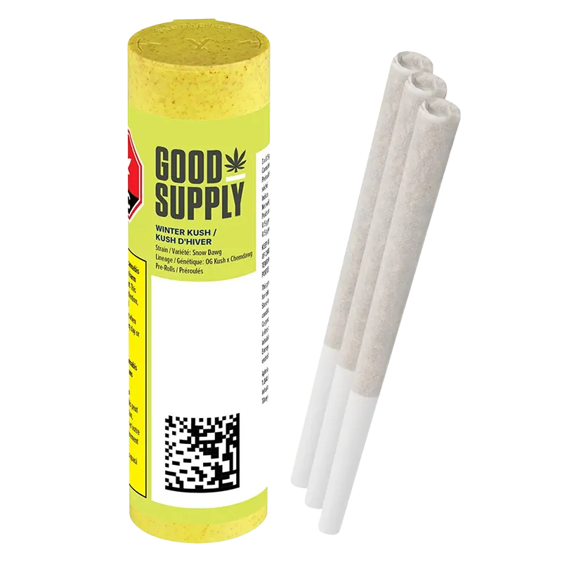 Pre-Rolls 1.5 g Winter Kush PR 3 x 0.5 g Good Supply