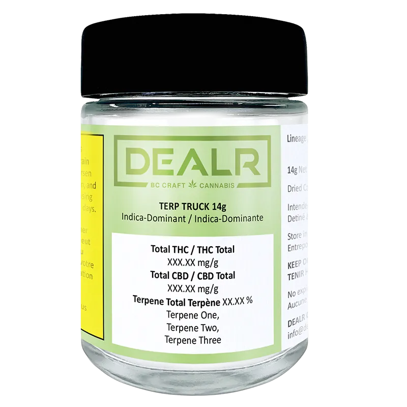 DEALR 14 g Terp Truck Flower