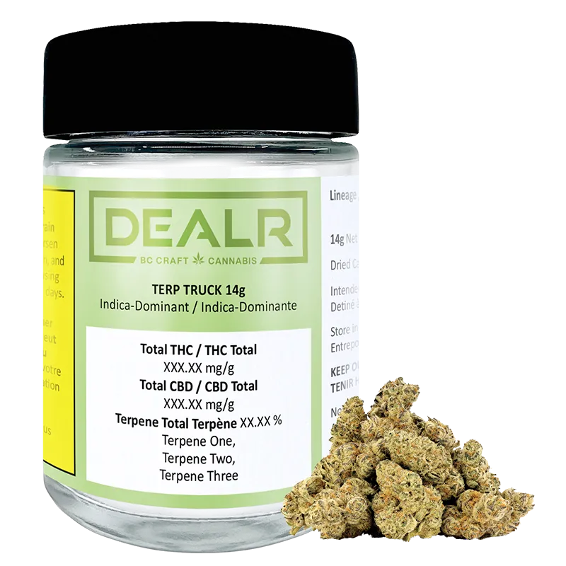 DEALR 14 g Terp Truck Flower
